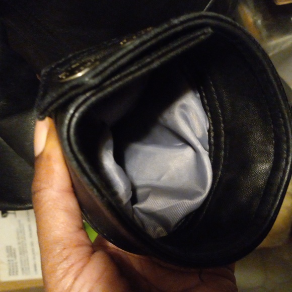 Silver Jeans Black Leather Jacket - Picture 7 of 7